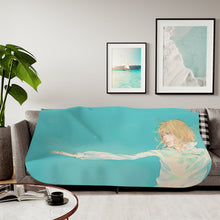 Load image into Gallery viewer, Anime Howl's Moving Castle Sherpa Blanket