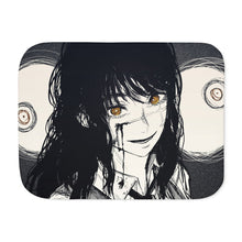 Load image into Gallery viewer, Anime Chainsaw Man Sherpa Blanket