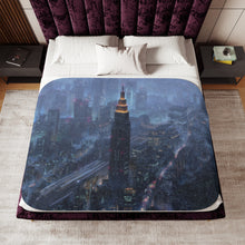 Load image into Gallery viewer, Your Name. Sherpa Blanket