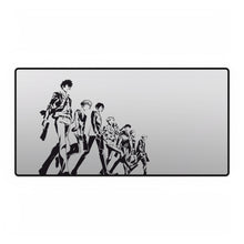 Load image into Gallery viewer, Psycho- Pass Main Members walking vector Mouse Pad (Desk Mat)