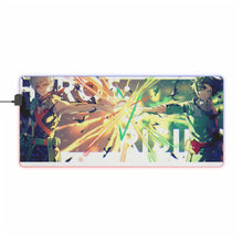 Load image into Gallery viewer, My Hero Academia Izuku Midoriya, Katsuki Bakugou RGB LED Mouse Pad (Desk Mat)