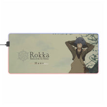 Load image into Gallery viewer, Rokka: Braves Of The Six Flowers RGB LED Mouse Pad (Desk Mat)