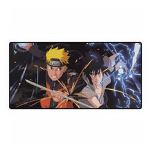 Load image into Gallery viewer, Naruto vs Sasuke Mouse Pad (Desk Mat)