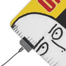 Load image into Gallery viewer, Anime One-Punch Man RGB LED Mouse Pad (Desk Mat)