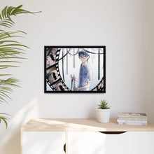 Load image into Gallery viewer, Anime ERASED Canvas Framed Art Print