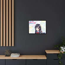 Load image into Gallery viewer, My Teen Romantic Comedy SNAFU Yukino Yukinoshita Canvas Framed Art Print