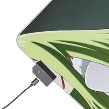 Load image into Gallery viewer, Darker Than Black Yin, Misaki Kirihara, Amber RGB LED Mouse Pad (Desk Mat)