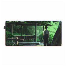 Load image into Gallery viewer, The Garden Of Words RGB LED Mouse Pad (Desk Mat)