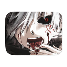 Load image into Gallery viewer, Tokyo Ghoul Ken Kaneki Sherpa Blanket