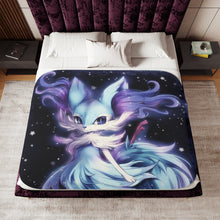 Load image into Gallery viewer, Ice Braixen Sherpa Blanket
