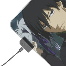 Load image into Gallery viewer, Darker Than Black Hei, Yin, Misaki Kirihara RGB LED Mouse Pad (Desk Mat)