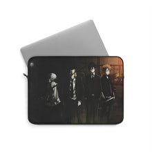 Load image into Gallery viewer, Psycho-Pass Inspecters and a villain Laptop Sleeve