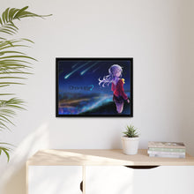 Load image into Gallery viewer, Nao Tomori back pose Canvas Framed Art Print