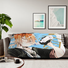 Load image into Gallery viewer, Anime Bungou Stray Dogs Sherpa Blanket