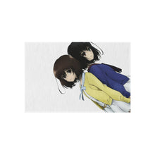 Load image into Gallery viewer, Mei Misaki and her twin sister official art Rug
