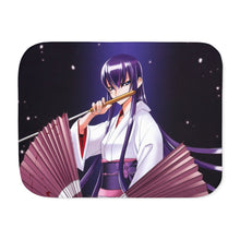 Load image into Gallery viewer, Highschool Of The Dead Sherpa Blanket