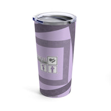 Load image into Gallery viewer, Glass Heart Princess Tumbler 20oz