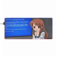 Load image into Gallery viewer, The Melancholy Of Haruhi Suzumiya RGB LED Mouse Pad (Desk Mat)