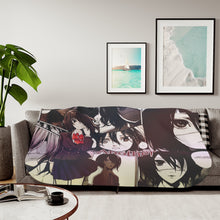 Load image into Gallery viewer, Another Mei Misaki Sherpa Blanket