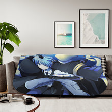Load image into Gallery viewer, Nagisa Shiota and Koro-sensei Sherpa Blanket