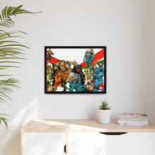 Load image into Gallery viewer, JoJo's Bizarre Adventure: Part 1-8 Canvas Framed Art Print