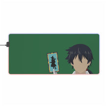 Load image into Gallery viewer, Rokudenashi Majutsu Koushi to Akashic Records RGB LED Mouse Pad (Desk Mat)