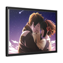 Load image into Gallery viewer, Your Name. Canvas Framed Art Print