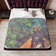 Load image into Gallery viewer, Violet Evergarden Sherpa Blanket