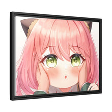 Load image into Gallery viewer, Anya Forger Canvas Framed Art Print