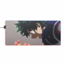 Load image into Gallery viewer, My Hero Academia Izuku Midoriya RGB LED Mouse Pad (Desk Mat)