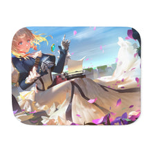 Load image into Gallery viewer, Violet Evergarden Sherpa Blanket