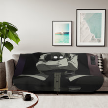 Load image into Gallery viewer, Soul Eater Franken Stein Sherpa Blanket