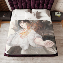 Load image into Gallery viewer, Anime Howl's Moving Castle Sherpa Blanket