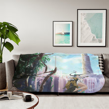 Load image into Gallery viewer, Bell and Hestia Sherpa Blanket