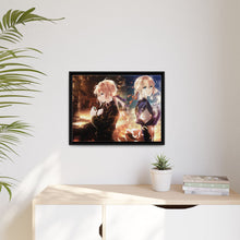 Load image into Gallery viewer, Evergarden Violet Canvas Framed Art Print