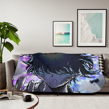 Load image into Gallery viewer, Mob Psycho 100 Shigeo Kageyama Sherpa Blanket