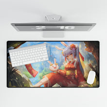 Load image into Gallery viewer, Usada Pekora Mouse Pad (Desk Mat)