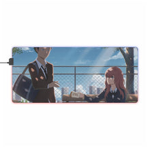 Load image into Gallery viewer, Koe No Katachi RGB LED Mouse Pad (Desk Mat)