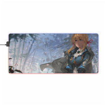 Load image into Gallery viewer, Violet Evergarden RGB LED Mouse Pad (Desk Mat)