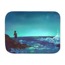 Load image into Gallery viewer, Anohana Jinta Yadomi Sherpa Blanket