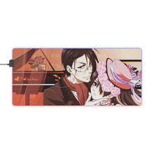 Load image into Gallery viewer, Black Butler RGB LED Mouse Pad (Desk Mat)