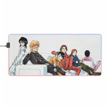 Load image into Gallery viewer, Bleach Ichigo Kurosaki, Rukia Kuchiki, Orihime Inoue, Yasutora Sado RGB LED Mouse Pad (Desk Mat)