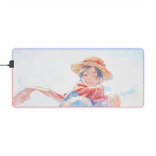 Load image into Gallery viewer, Monkey D. Luffy RGB LED Mouse Pad (Desk Mat)