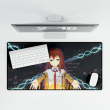 Load image into Gallery viewer, Makise Kurisu: World Line Mouse Pad (Desk Mat)