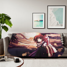 Load image into Gallery viewer, Clannad Tomoya Okazaki, Nagisa Furukawa Sherpa Blanket