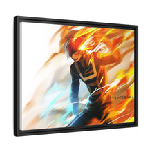 Load image into Gallery viewer, Shouto Todoroki (Boku no Hero Academia) Canvas Framed Art Print