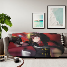 Load image into Gallery viewer, Anime Date A Liver Sherpa Blanket