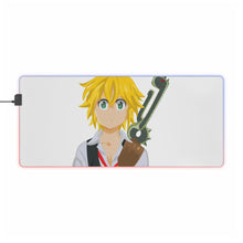 Load image into Gallery viewer, Meliodas RGB LED Mouse Pad (Desk Mat)