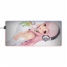Load image into Gallery viewer, Super Sonico RGB LED Mouse Pad (Desk Mat)