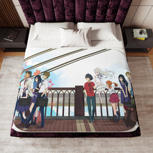 Load image into Gallery viewer, Anohana Sherpa Blanket
